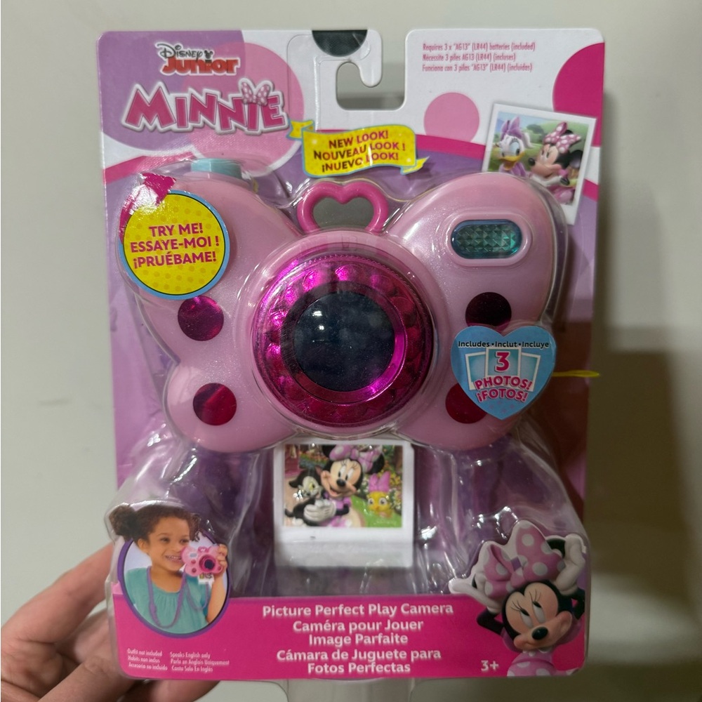 Disney Junior Minnie Mouse Pink Play Camera